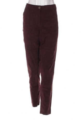 Γυναικείο κοτλέ παντελόνι Fiorella Rubino, Μέγεθος XXL, Χρώμα Καφέ, Τιμή 34,07 €