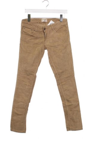 Pantaloni de velvet de femei Firetrap, Mărime M, Culoare Bej, Preț 35,07 Lei