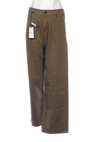 Pantaloni de velvet de femei G-Star Raw, Mărime M, Culoare Verde, Preț 402,63 Lei