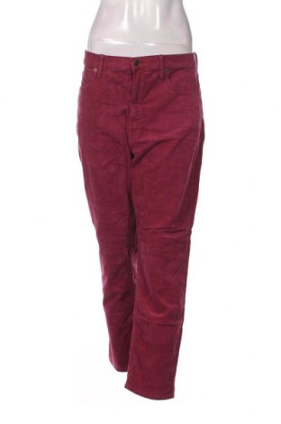 Γυναικείο κοτλέ παντελόνι Gap, Μέγεθος XL, Χρώμα Βιολετί, Τιμή 5,26 €
