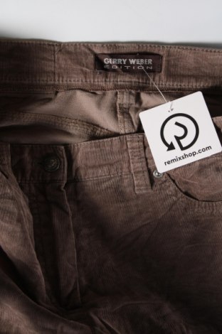 Pantaloni de velvet de femei Gerry Weber, Mărime S, Culoare Maro, Preț 33,55 Lei