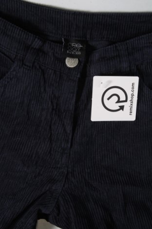 Γυναικείο κοτλέ παντελόνι Groggy, Μέγεθος XXS, Χρώμα Μπλέ, Τιμή 6,82 €