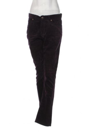 Pantaloni de velvet de femei H&M, Mărime M, Culoare Mov, Preț 95,39 Lei