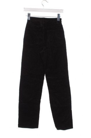 Γυναικείο κοτλέ παντελόνι H&M, Μέγεθος XS, Χρώμα Μαύρο, Τιμή 6,46 €