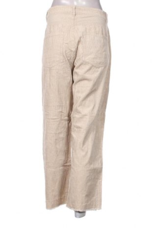 Pantaloni de velvet de femei Jacqueline De Yong, Mărime L, Culoare Ecru, Preț 47,70 Lei