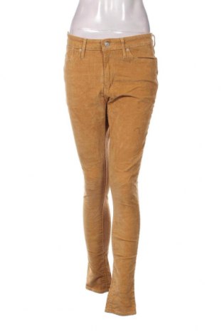 Pantaloni de velvet de femei Levi's, Mărime M, Culoare Bej, Preț 33,55 Lei