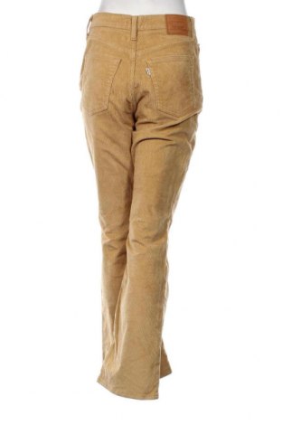 Pantaloni de velvet de femei Levi's, Mărime M, Culoare Bej, Preț 109,60 Lei