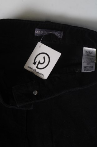 Pantaloni de velvet de femei Marks & Spencer, Mărime S, Culoare Negru, Preț 8,88 Lei