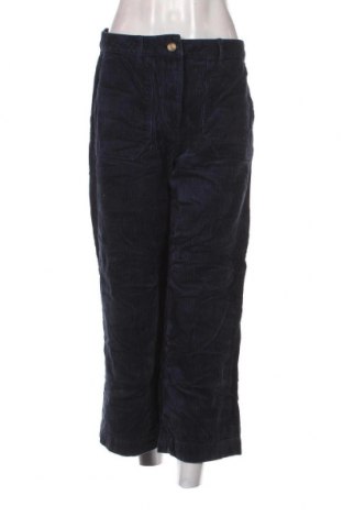Γυναικείο κοτλέ παντελόνι Marks & Spencer, Μέγεθος M, Χρώμα Μπλέ, Τιμή 6,51 €