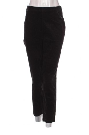 Pantaloni de velvet de femei Marks & Spencer, Mărime L, Culoare Negru, Preț 18,65 Lei