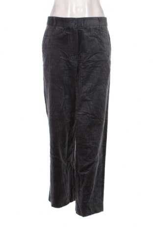 Pantaloni de velvet de femei Massimo Dutti, Mărime M, Culoare Albastru, Preț 134,21 Lei