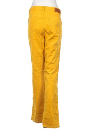 Pantaloni de velvet de femei Mat De Misaine, Mărime XL, Culoare Galben, Preț 47,37 Lei