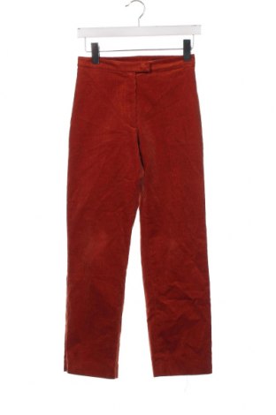 Pantaloni de velvet de femei Mer Du Nord, Mărime XS, Culoare Portocaliu, Preț 13,49 Lei