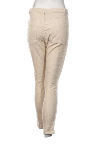 Γυναικείο κοτλέ παντελόνι Monki, Μέγεθος M, Χρώμα Εκρού, Τιμή 6,96 €