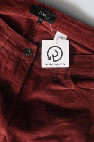 Γυναικείο κοτλέ παντελόνι Next, Μέγεθος M, Χρώμα Κόκκινο, Τιμή 6,34 €