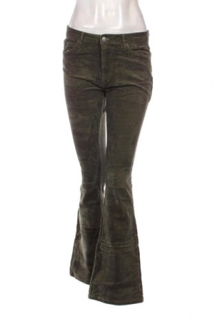 Pantaloni de velvet de femei ONLY, Mărime M, Culoare Verde, Preț 32,86 Lei