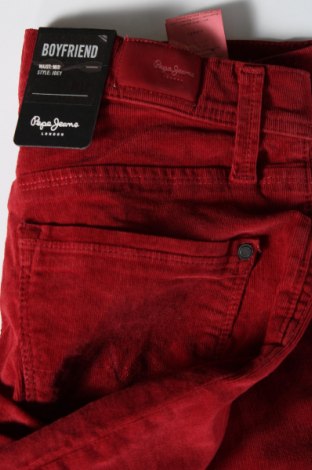 Γυναικείο κοτλέ παντελόνι Pepe Jeans, Μέγεθος S, Χρώμα Κόκκινο, Τιμή 12,06 €