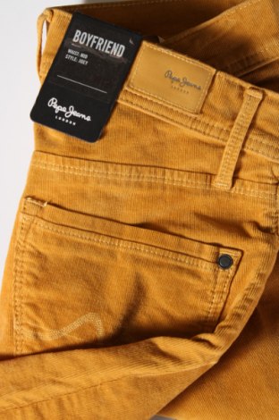 Γυναικείο κοτλέ παντελόνι Pepe Jeans, Μέγεθος S, Χρώμα Κίτρινο, Τιμή 24,12 €
