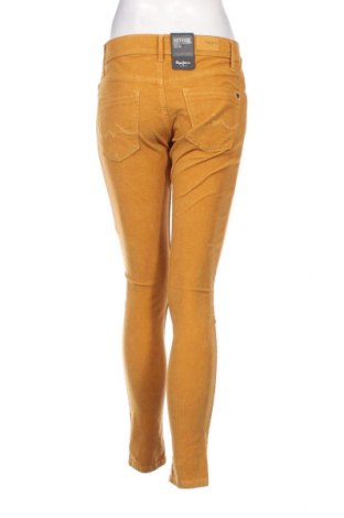 Pantaloni de velvet de femei Pepe Jeans, Mărime S, Culoare Galben, Preț 128,29 Lei