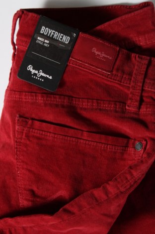 Pantaloni de velvet de femei Pepe Jeans, Mărime M, Culoare Roșu, Preț 153,95 Lei