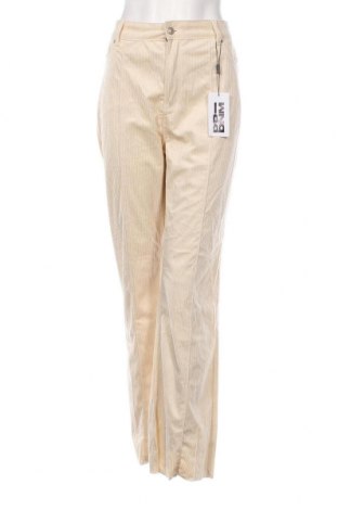 Pantaloni de velvet de femei Princess Polly, Mărime L, Culoare Bej, Preț 305,92 Lei