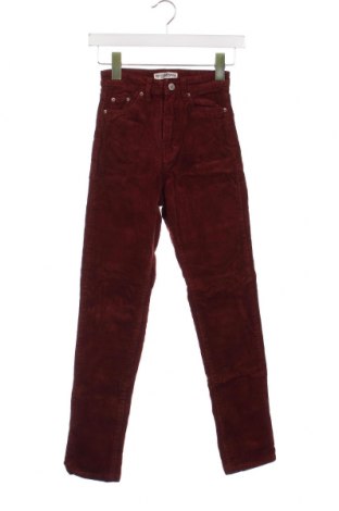 Дамски джинси Pull&Bear, Размер XXS, Цвят Кафяв, Цена 10,73 лв.