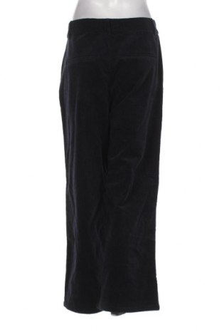 Pantaloni de velvet de femei Pull&Bear, Mărime M, Culoare Albastru, Preț 33,30 Lei