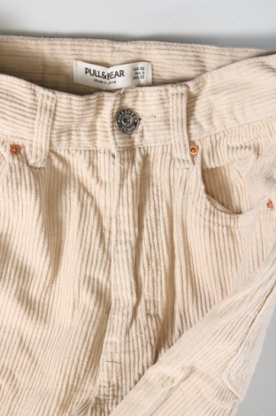 Дамски джинси Pull&Bear, Размер XXS, Цвят Бежов, Цена 10,73 лв.
