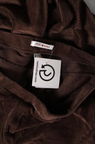 Pantaloni de velvet de femei Punt Roma, Mărime S, Culoare Maro, Preț 20,23 Lei