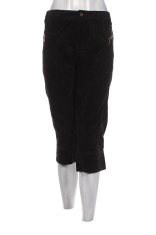 Pantaloni de velvet de femei Rosner, Mărime XL, Culoare Negru, Preț 121,10 Lei