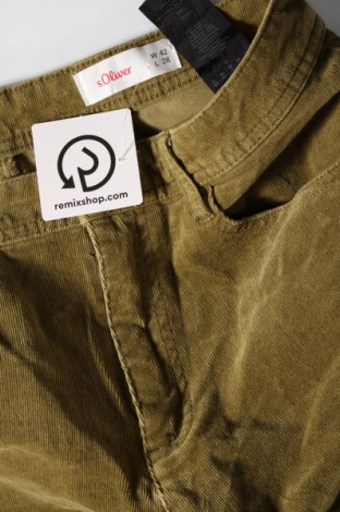 Дамски джинси S.Oliver, Размер L, Цвят Зелен, Цена 10,25 лв.