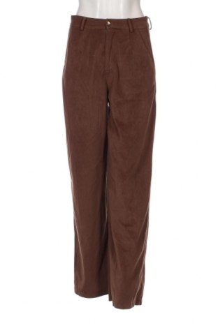 Γυναικείο κοτλέ παντελόνι SHEIN, Μέγεθος S, Χρώμα Καφέ, Τιμή 7,18 €