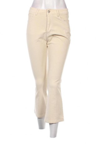 Pantaloni de velvet de femei Sisley, Mărime S, Culoare Bej, Preț 76,97 Lei
