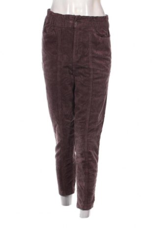 Pantaloni de velvet de femei Tezenis, Mărime S, Culoare Maro, Preț 31,48 Lei