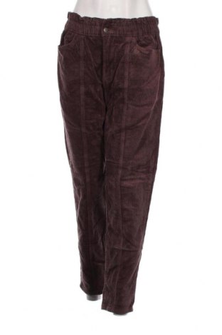 Pantaloni de velvet de femei Tezenis, Mărime M, Culoare Maro, Preț 17,17 Lei