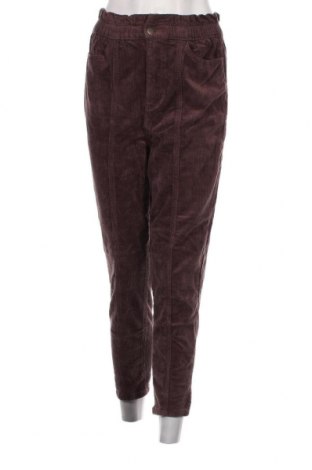 Pantaloni de velvet de femei Tezenis, Mărime S, Culoare Maro, Preț 95,39 Lei