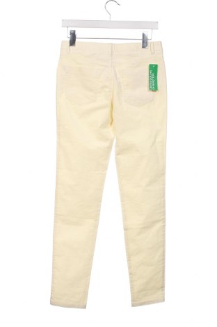 Дамски джинси United Colors Of Benetton, Размер XS, Цвят Екрю, Цена 19,53 лв.