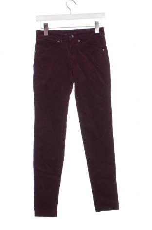 Pantaloni de velvet de femei United Colors Of Benetton, Mărime S, Culoare Mov, Preț 31,42 Lei