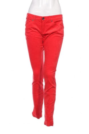 Pantaloni de velvet de femei United Colors Of Benetton, Mărime L, Culoare Roșu, Preț 134,87 Lei