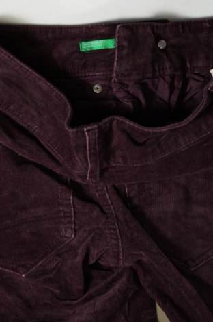 Pantaloni de velvet de femei United Colors Of Benetton, Mărime M, Culoare Mov, Preț 13,49 Lei