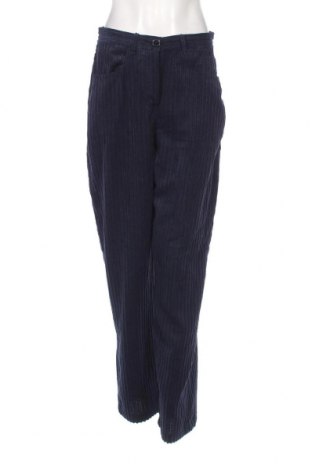 Pantaloni de velvet de femei United Colors Of Benetton, Mărime M, Culoare Albastru, Preț 13,49 Lei