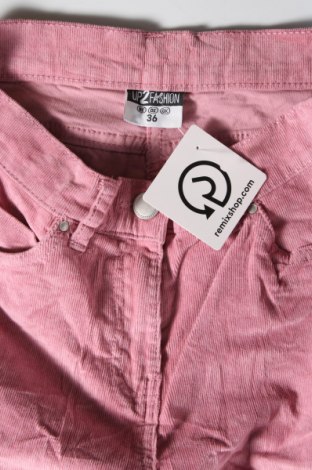Pantaloni de velvet de femei Up 2 Fashion, Mărime S, Culoare Roz, Preț 35,29 Lei