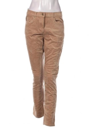 Pantaloni de velvet de femei Up 2 Fashion, Mărime M, Culoare Bej, Preț 9,54 Lei