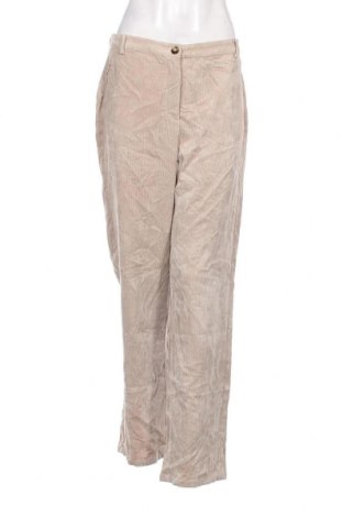 Pantaloni de velvet de femei VILA, Mărime M, Culoare Bej, Preț 88,82 Lei