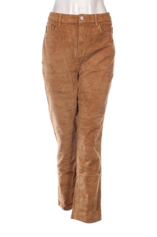 Γυναικείο κοτλέ παντελόνι VILA, Μέγεθος L, Χρώμα  Μπέζ, Τιμή 2,51 €