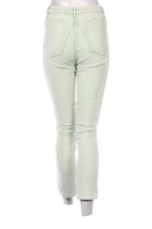 Pantaloni de velvet de femei Weekday, Mărime S, Culoare Verde, Preț 42,93 Lei
