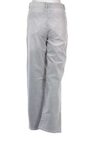 Pantaloni de velvet de femei Weekday, Mărime S, Culoare Gri, Preț 286,18 Lei