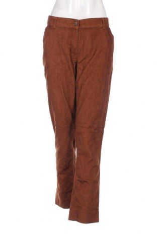 Pantaloni de velvet de femei Woman By Tchibo, Mărime XL, Culoare Maro, Preț 29,57 Lei
