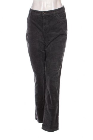Γυναικείο κοτλέ παντελόνι Yessica, Μέγεθος XL, Χρώμα Γκρί, Τιμή 17,94 €