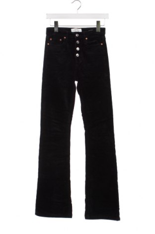 Γυναικείο κοτλέ παντελόνι Zara, Μέγεθος XS, Χρώμα Μαύρο, Τιμή 6,35 €